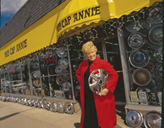 Recycled Hubcap Decorations for the Home or Garden Image